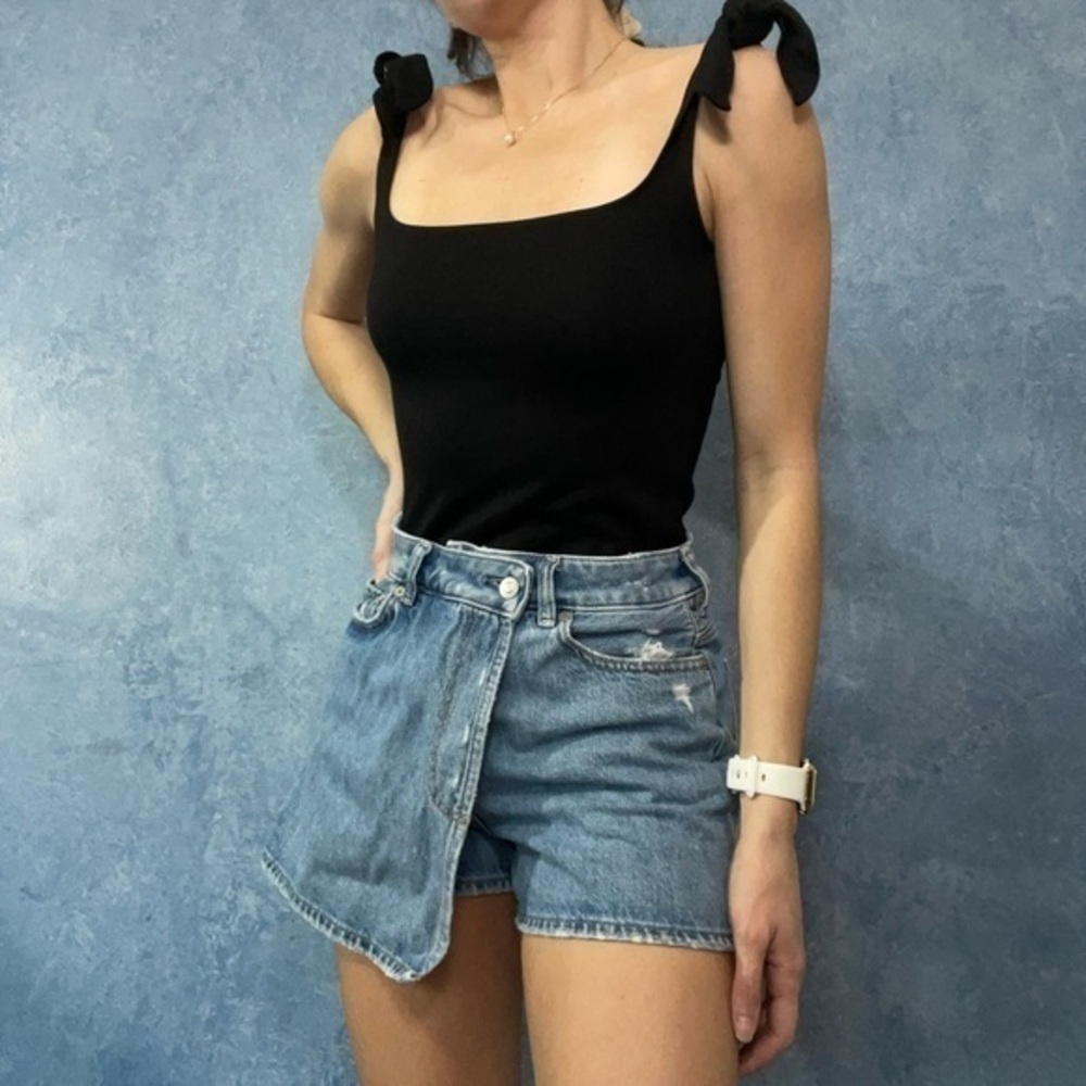 Intimately Free People Black Bodysuit